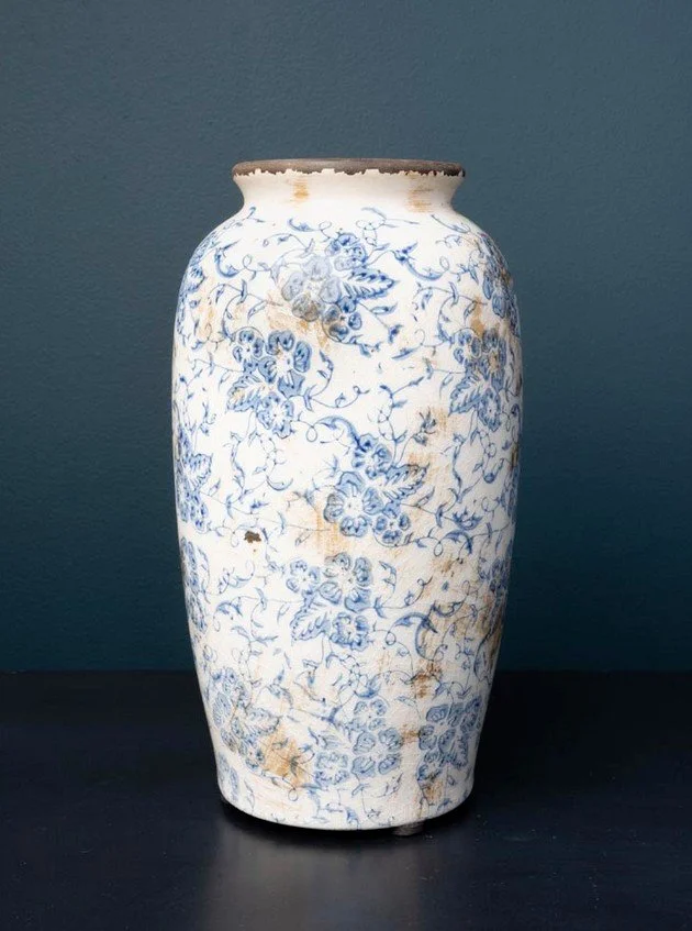 Vase urne fleuri Bucolique - Chehoma