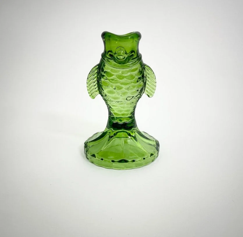 bougeoir, poisson, bazardeluxe, vert, animal, verre.jpg