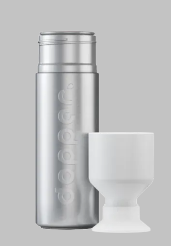 gourde 490ml, thermos, dopper, argenté, sport , soif , boire, activitéspng.png