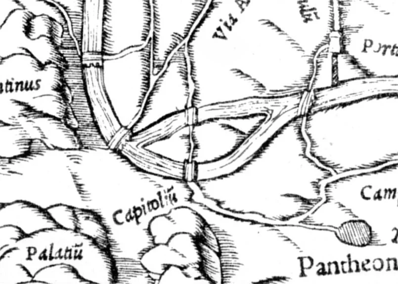 Sebastiano Munster editor (1550) - Ancient Rome