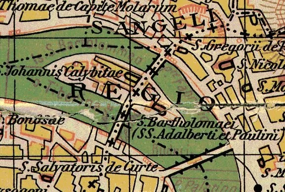 Christian Hülsen - from "The Rome Churches in the Middle Ages" (1927)