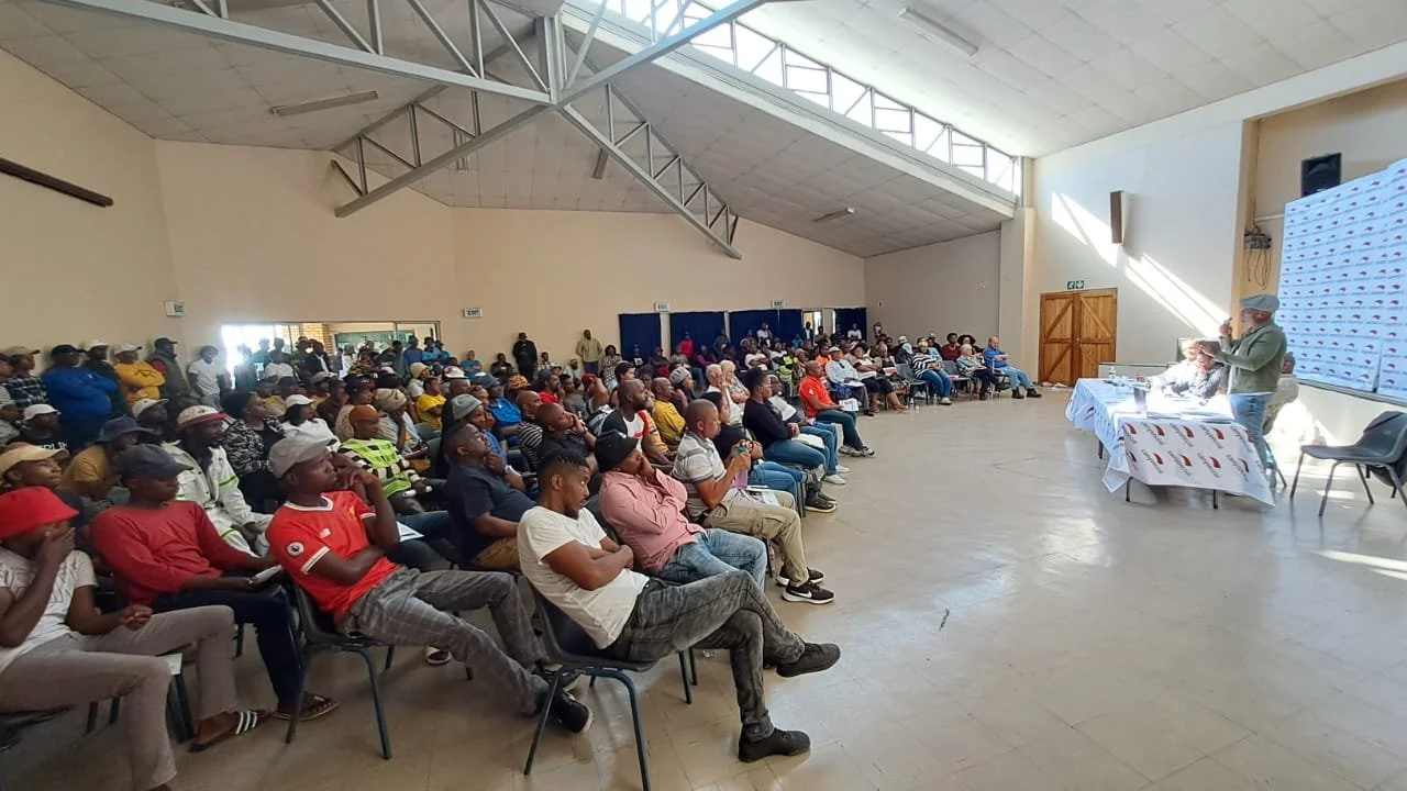 Springs community members attend Ukufisa Public Participation Meeting