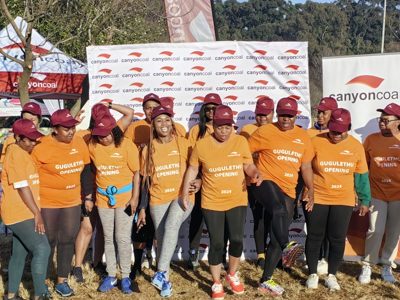 Canyon Coal participates in a Women's Month Fun Run