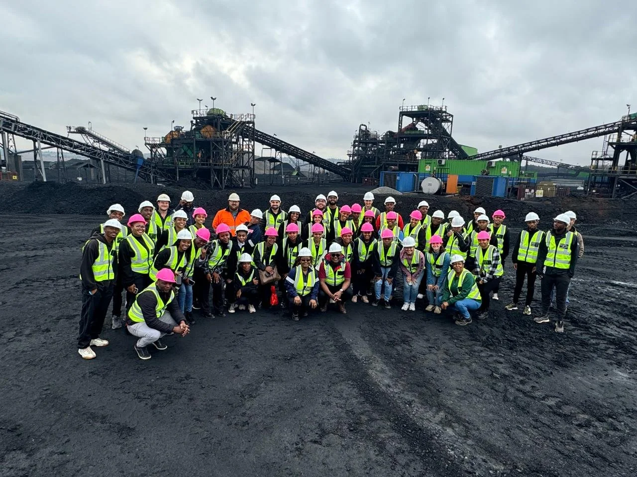 University of Pretoria students visit Khanye Colliery