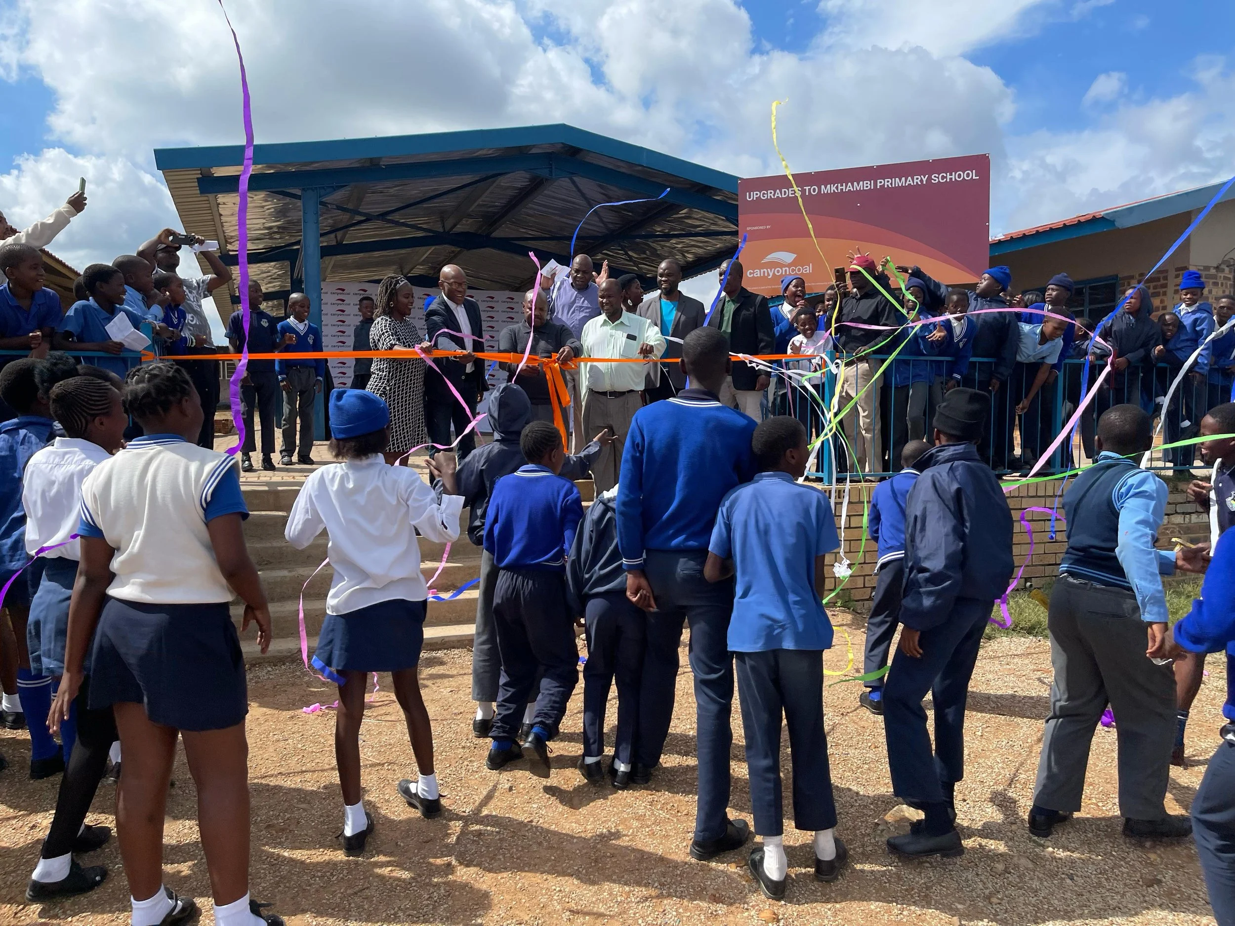 Canyon Coal hands over SLP project to Mkhambi Primary School