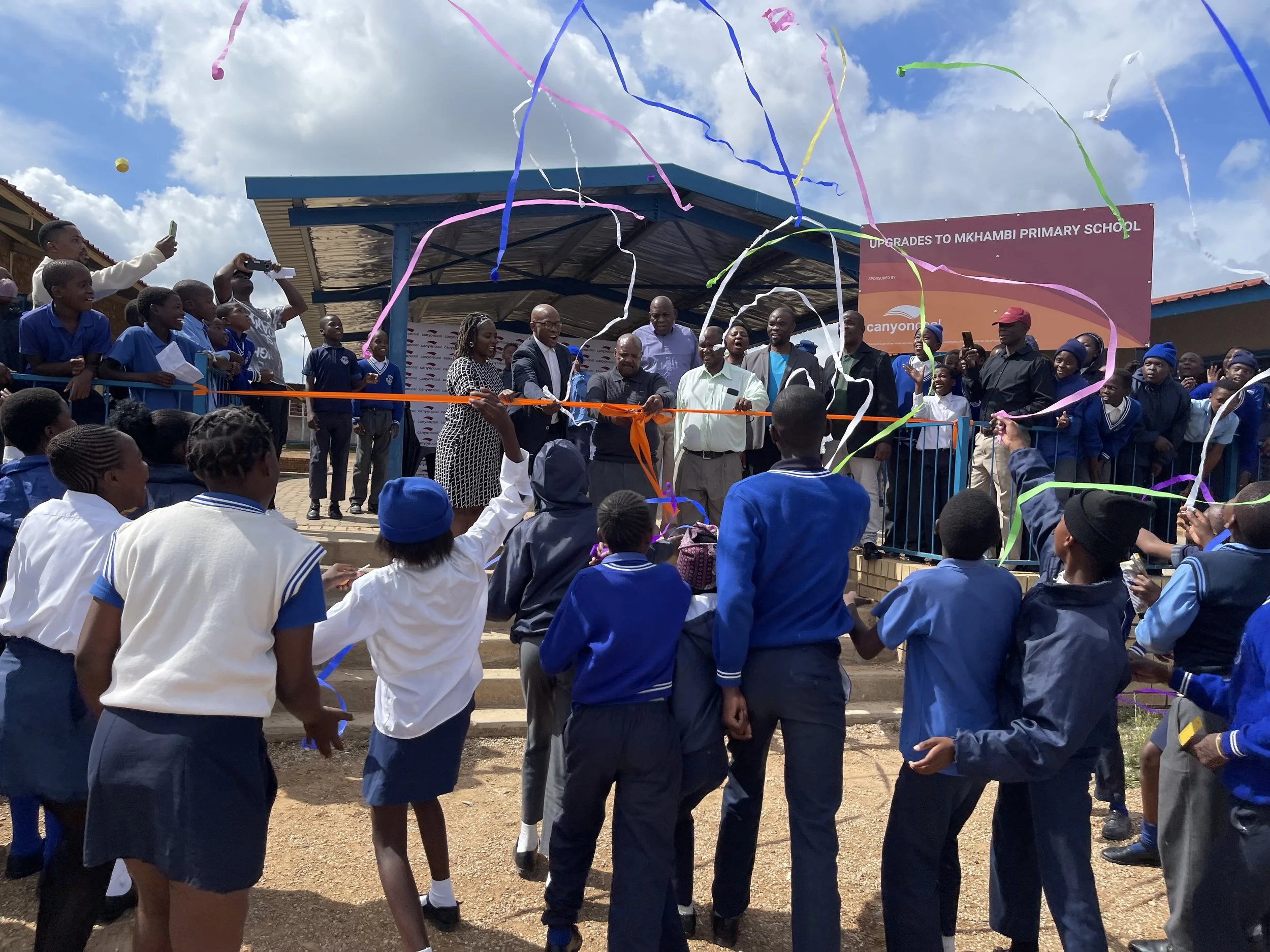 Mkhambi Primary School project handover