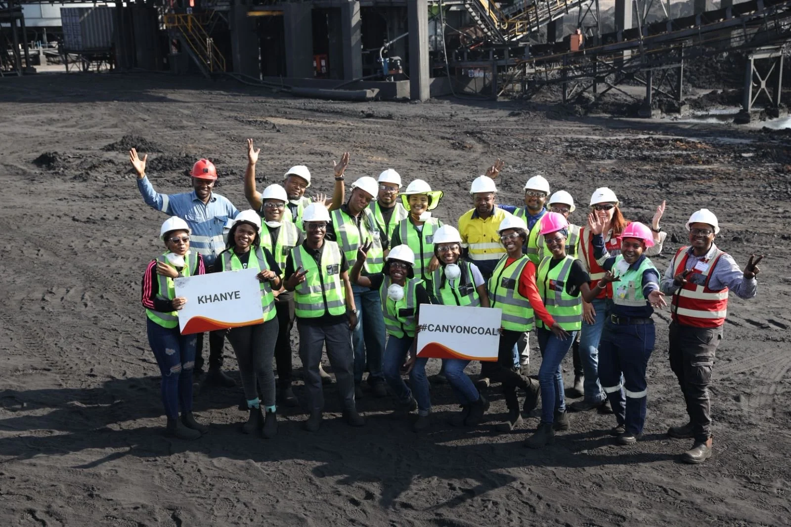 TUT Students Visit Khanye Colliery for Plant Site Visit 