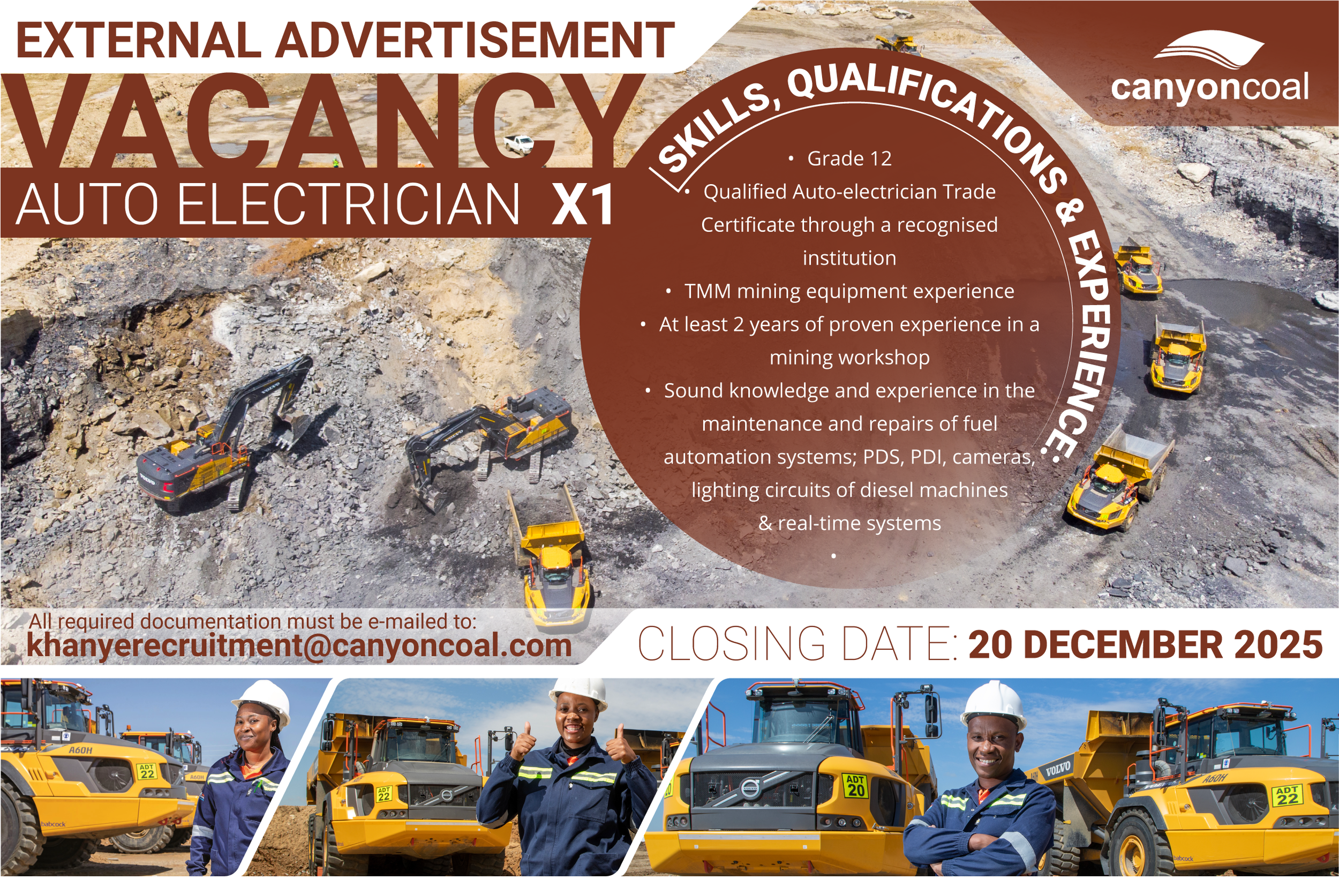 Vacancy: Auto Electrician x1