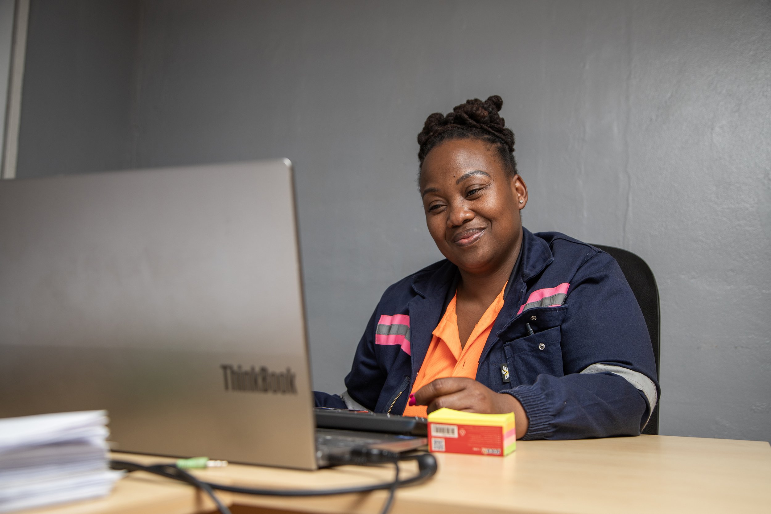 Lindiwe keeps climbing to the top