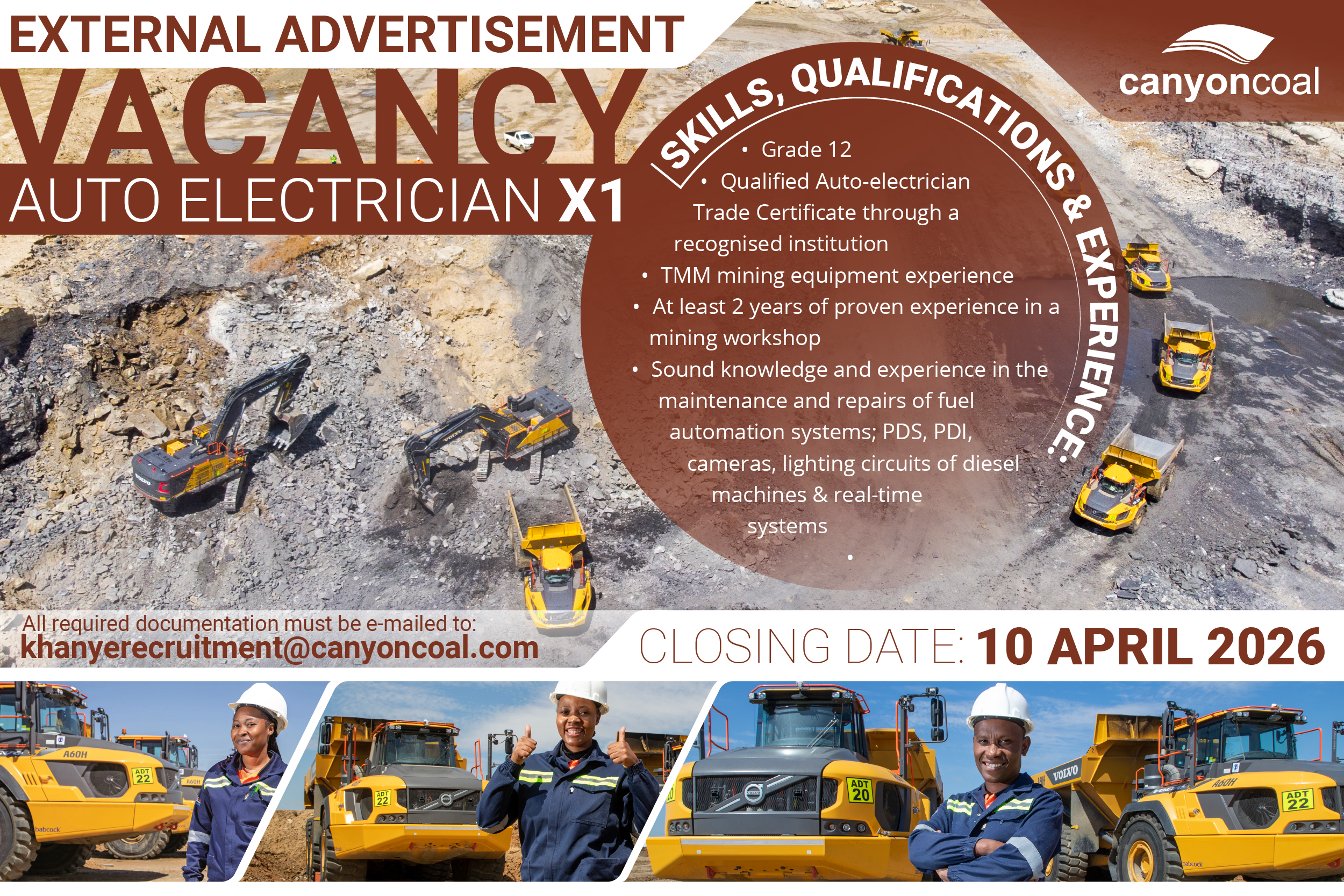 Vacancy: Auto Electrician