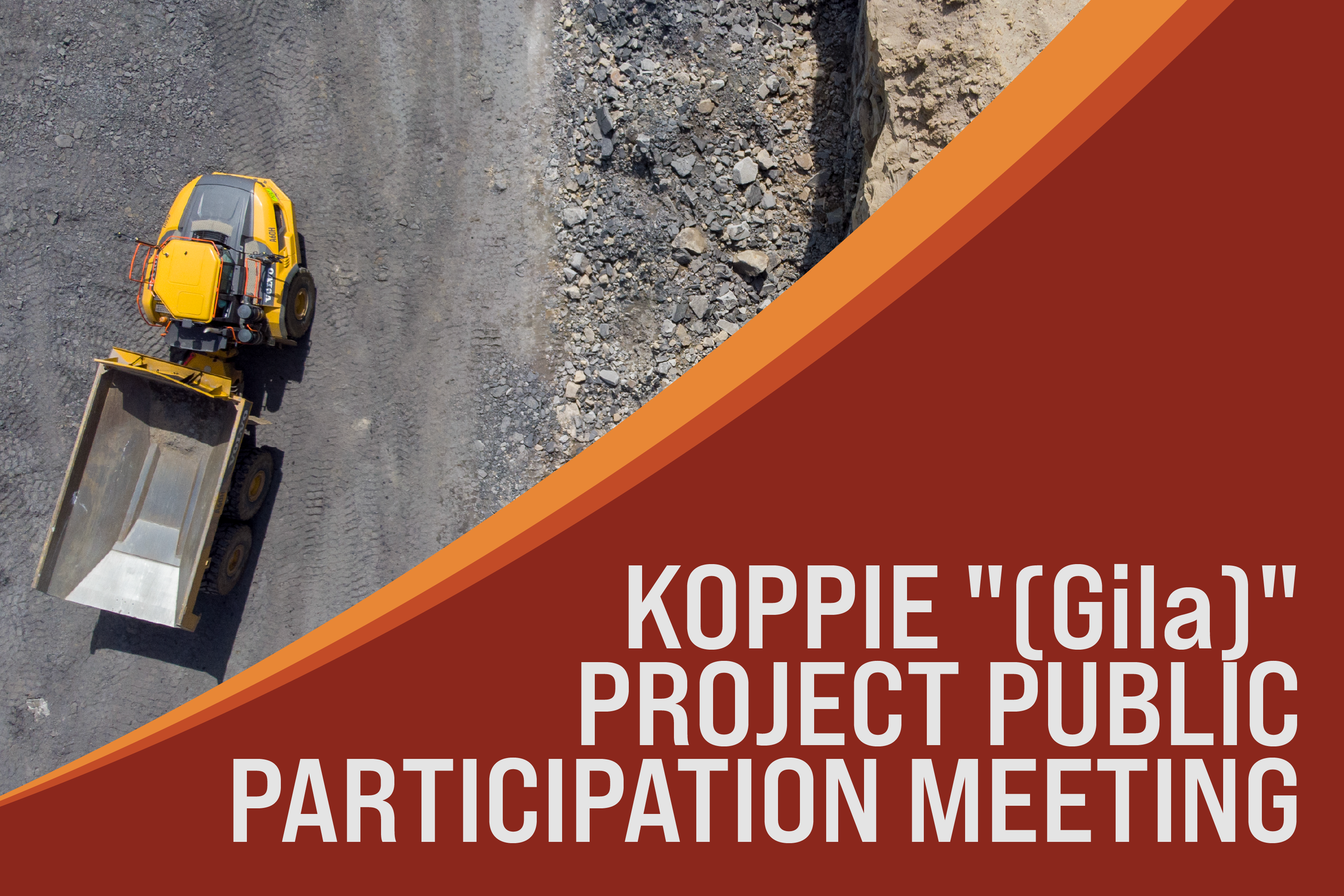 Canyon Coal to host Koppie "(Gila)" Project Public Participation Meeting