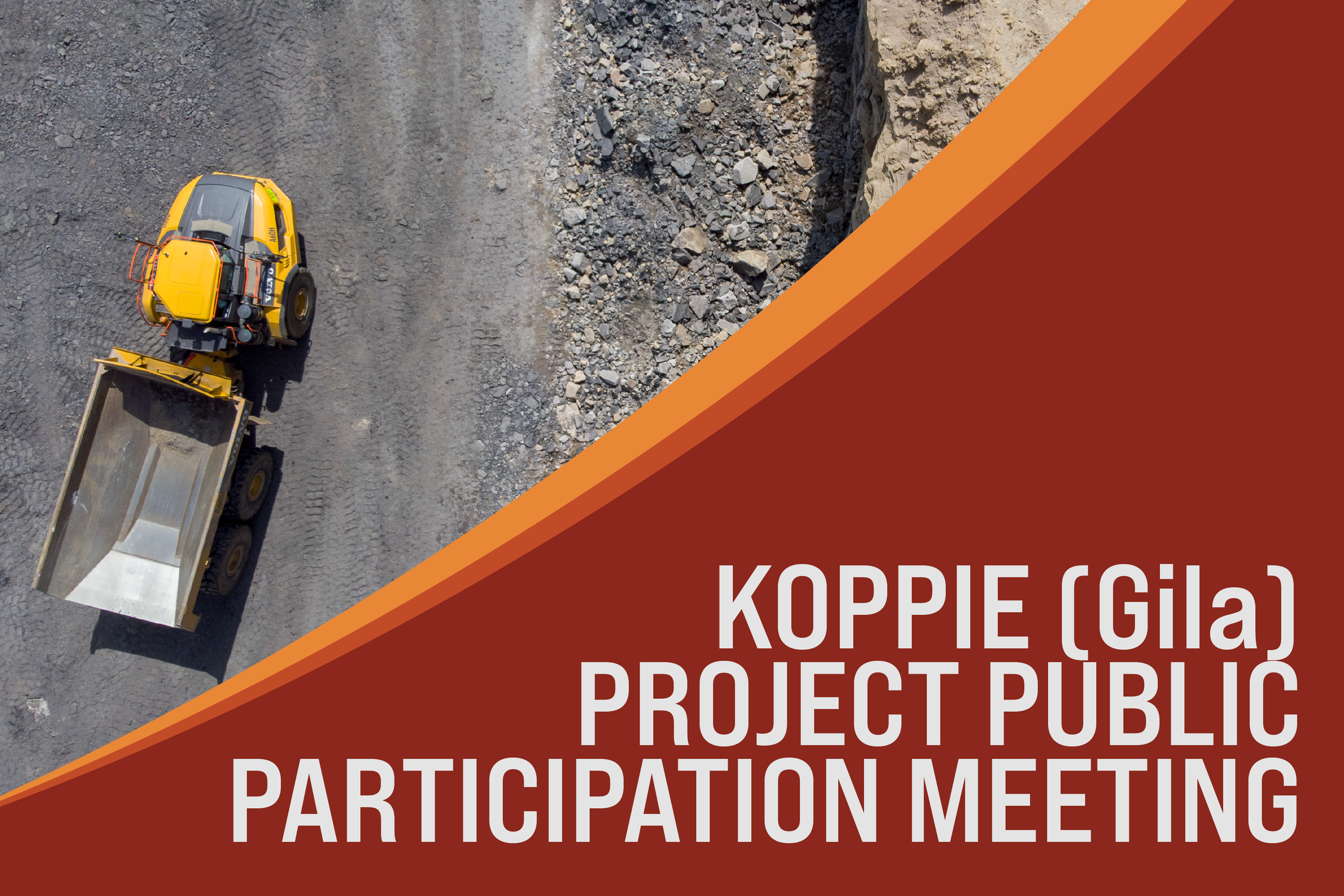 Canyon Coal to host Koppie "(Gila)" Project Public Participation Meeting