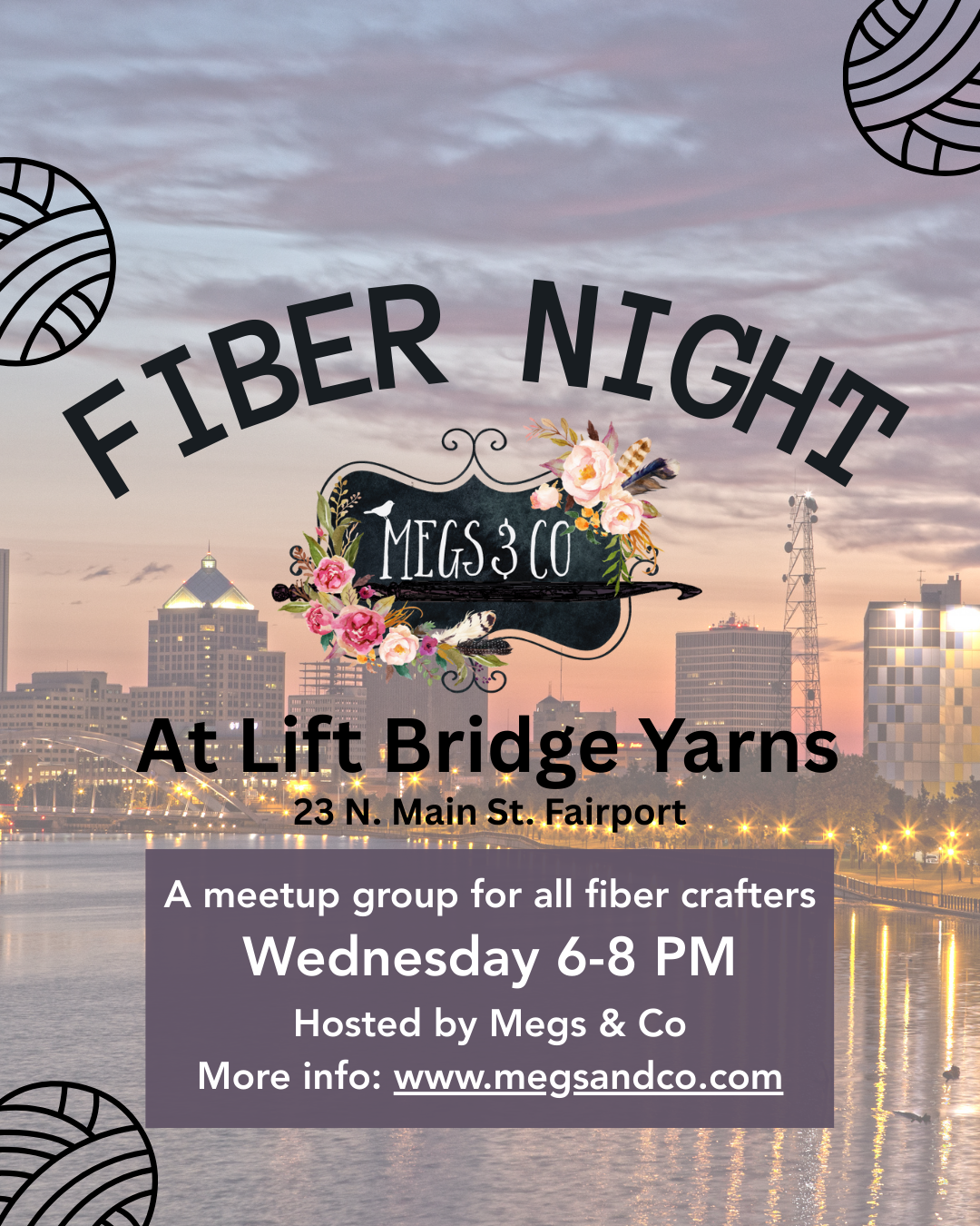 Fiber Night at Lift Bridge Yarns