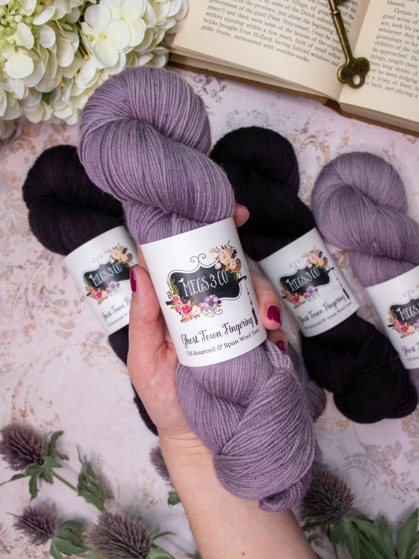 Love &amp; Read Books is an ode to my lifelong love of reading. Soft, silvery lavender wraps around you like a cozy blanket, inviting you to disappear into a beautiful story.