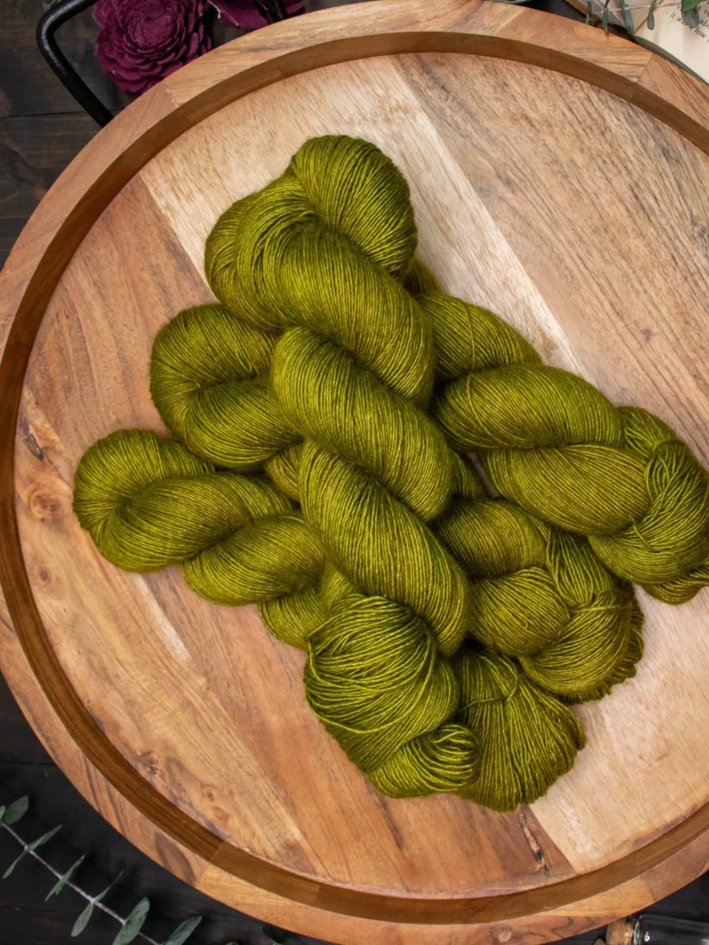 Dill with it 🥒 on Yak Silk. For when you need a little  sass in a skein.