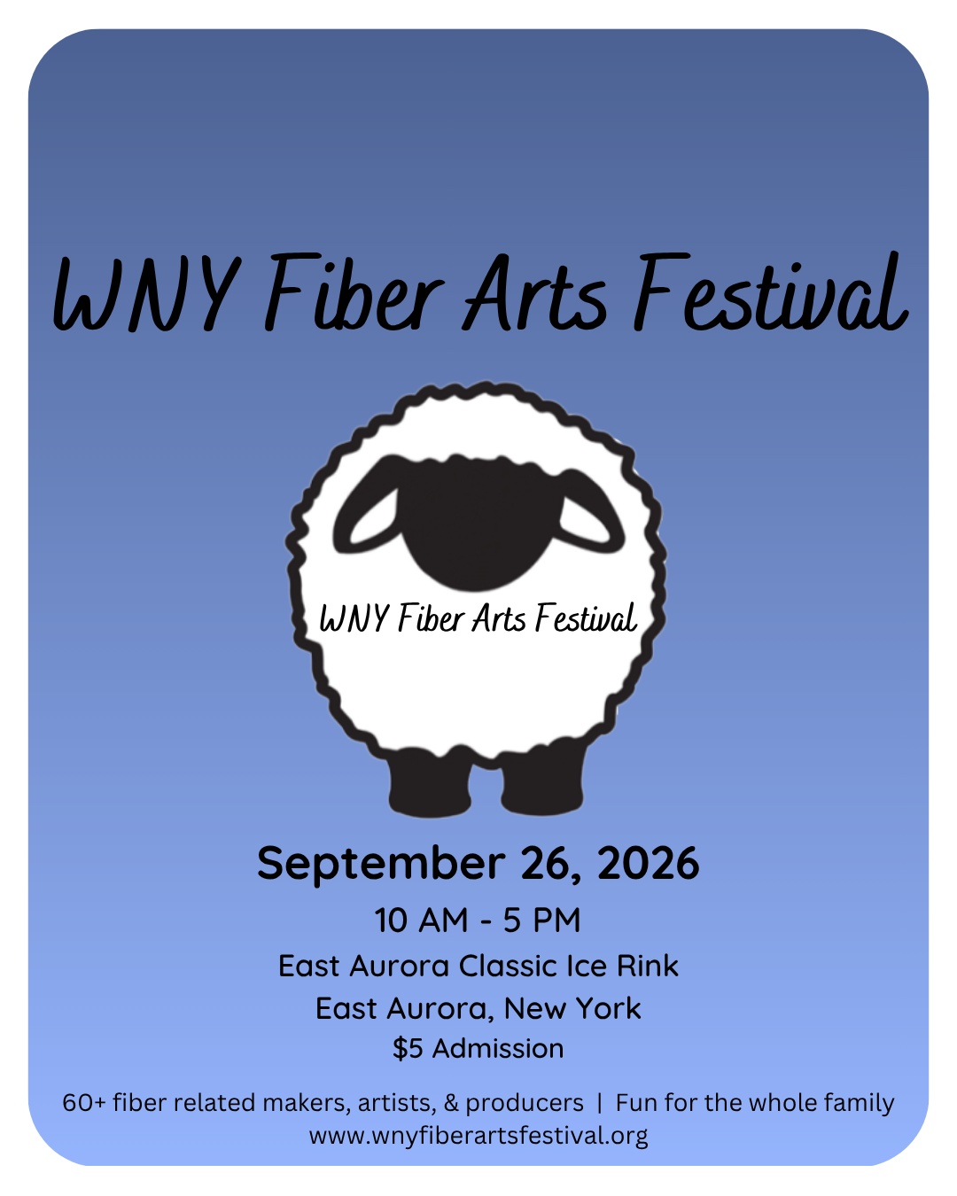 WNY Fiber Arts Festival 2026