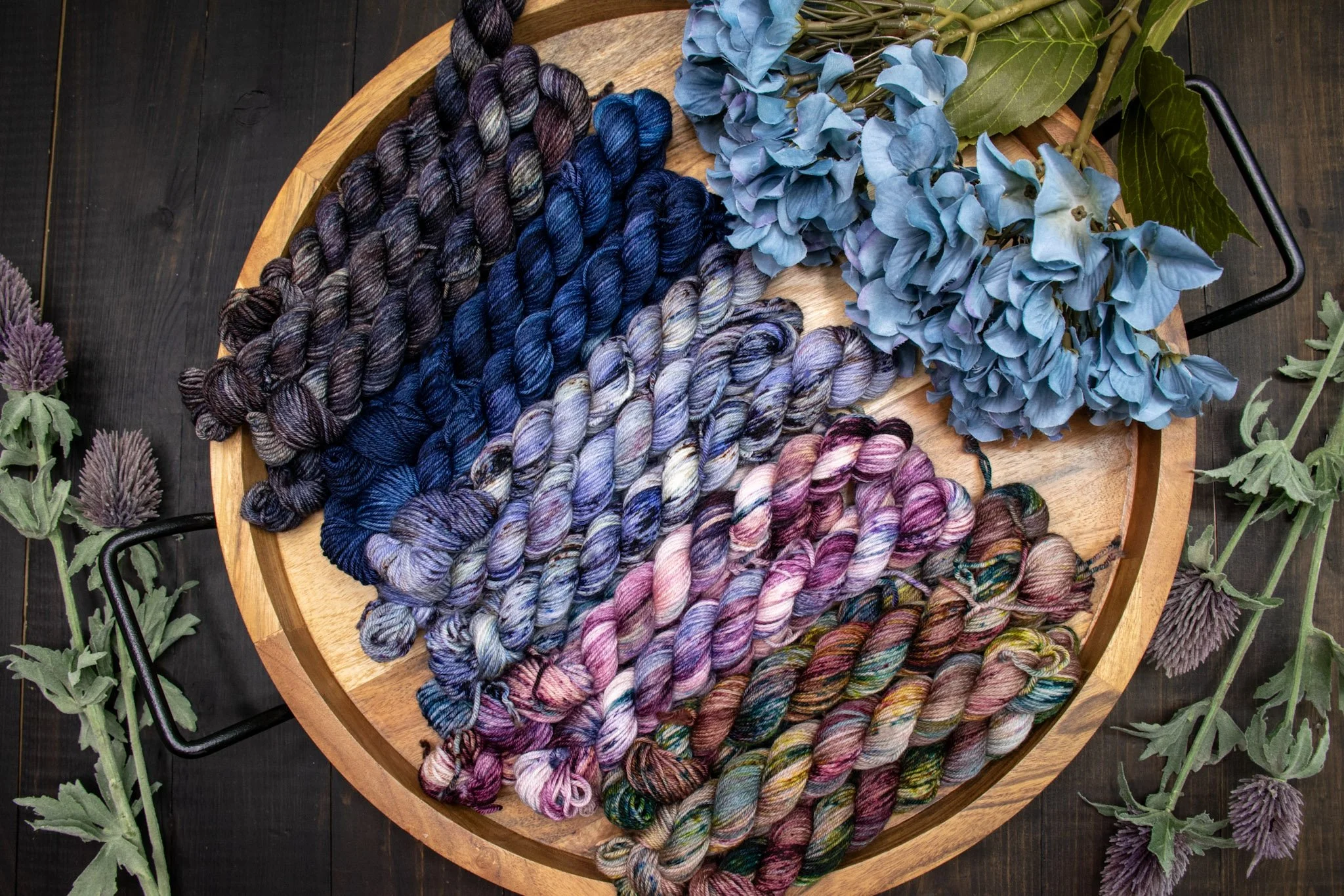 Coffee Shop Mini Skein Set - Winter Speckles