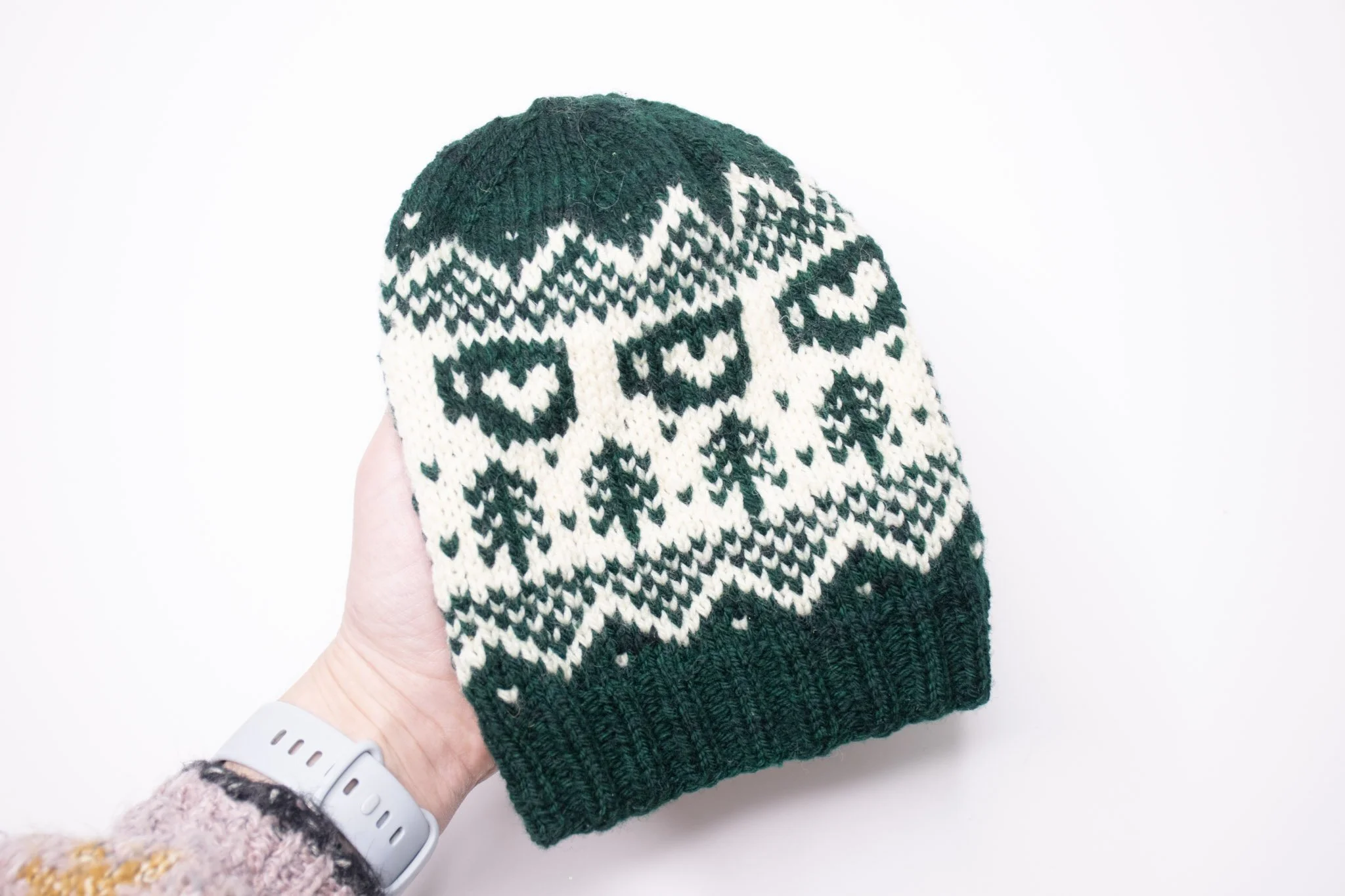 Winter Doodle Hat by Jamie Lomax | Pacific Knit Co