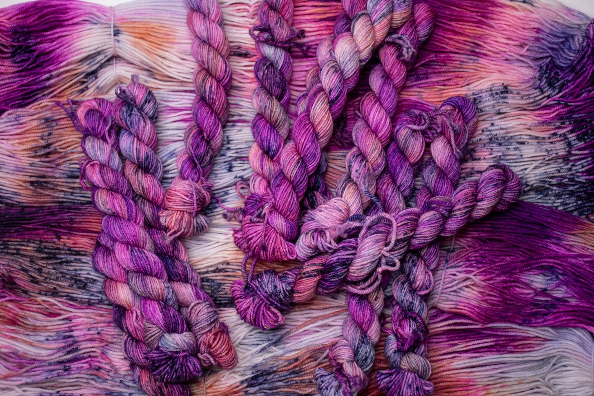 Genesee River Sunset Cruise on mini skeins