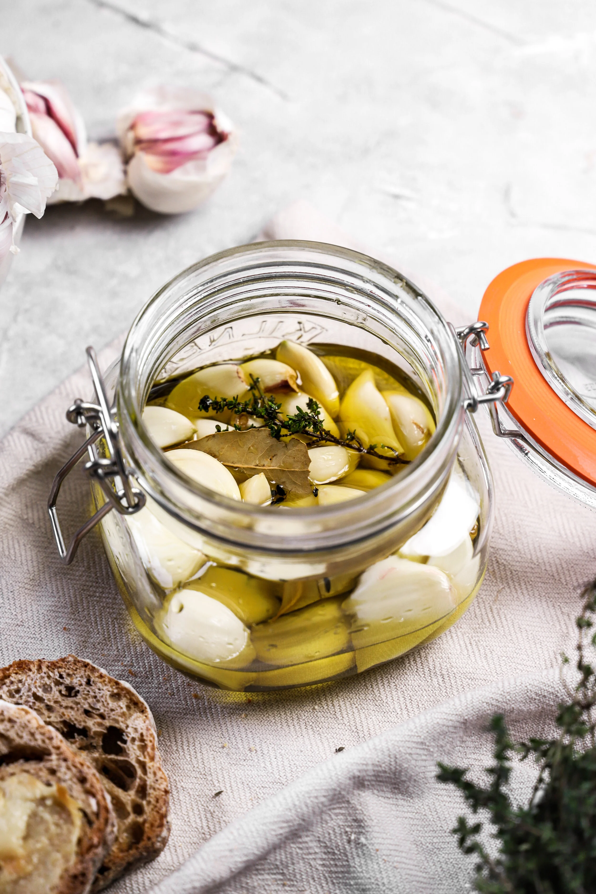 Confit Garlic — The Humble Pescatarian