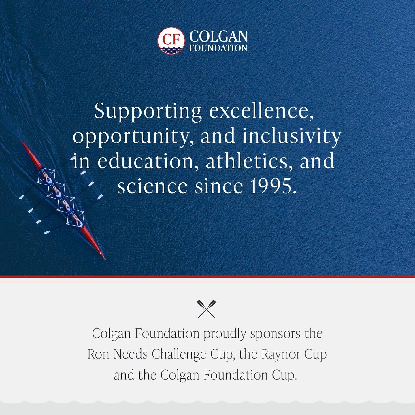 Henley Women&rsquo;s Regatta is 3 days away - July 2-4th! Colgan Foundation has been a proud supporter of this legendary women&rsquo;s rowing regatta for many years. This year, CF is sponsoring 3 cups and we are excited to see the female athletes com