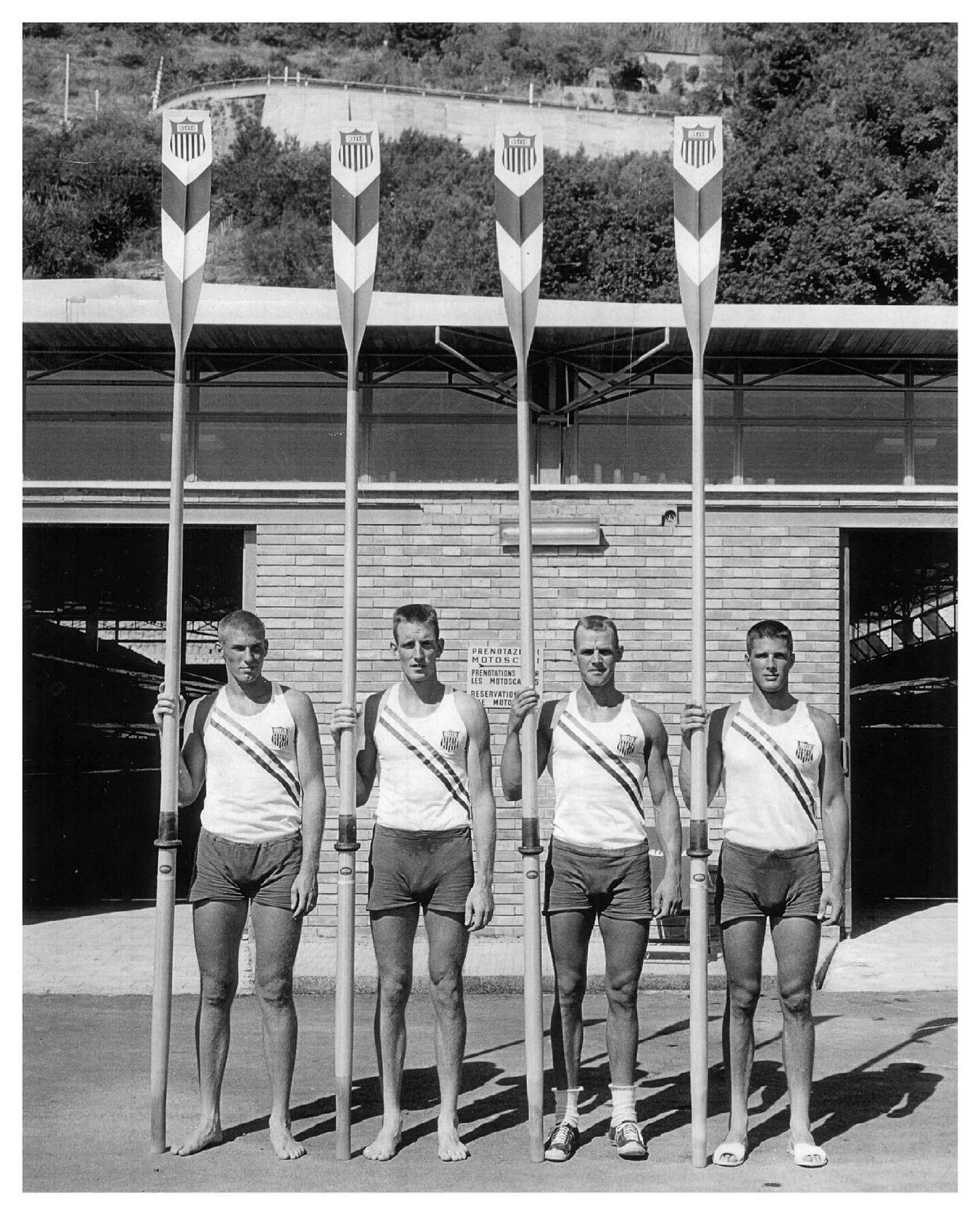 &ldquo;Never 'just a coach' but a COACH OF ALL&rdquo;: the legendary Olympic rower and rowing coach Ted A. Nash, who passed on July 3 at age 88. 

When Colgan Foundation founder Sean Colgan met Nash (pictured second from right) at the boathouse at ag