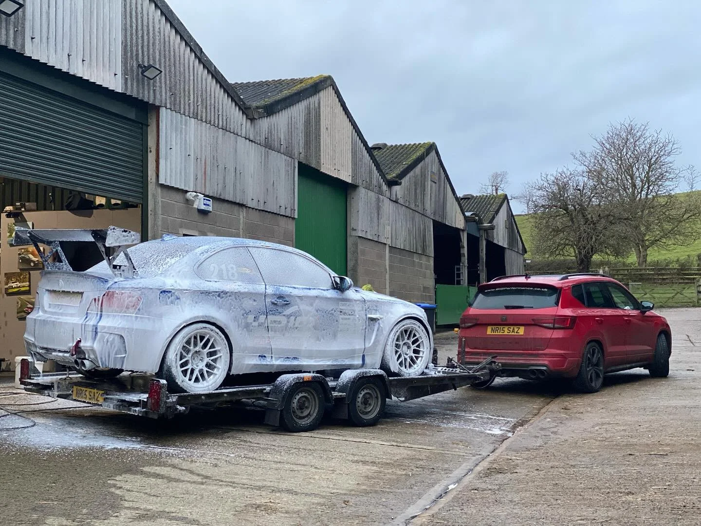 Merry Christmas everyone! 
Apologies about the lack of updates. It&rsquo;s been a busy few months, I&rsquo;ll try and share it all over the next week. But for now&hellip;
🏁 Our #timeattack BMW has gone off to be displayed @fatbobs_emporium if you ge