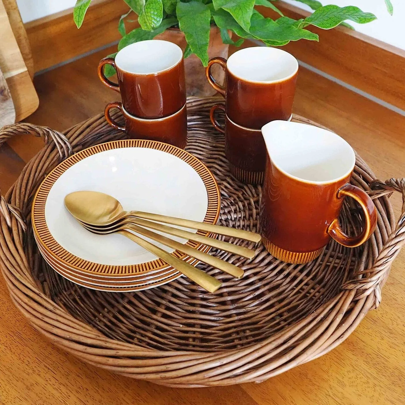 POOLE POTTERY MUG & BREAKFAST SET
