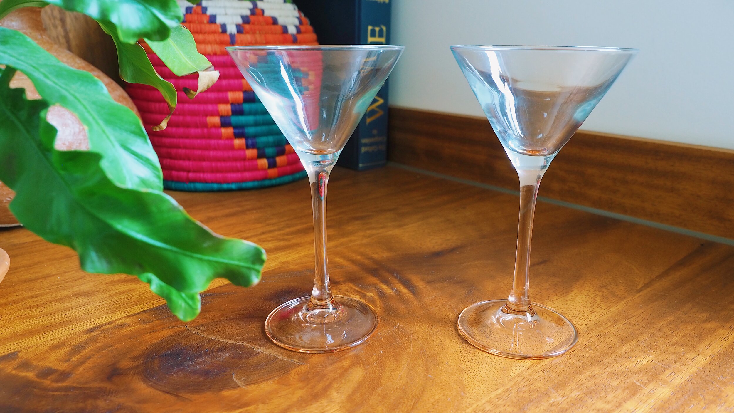 x2 PINK STEM MARTINI:COCKTAIL GLASSES2.jpg