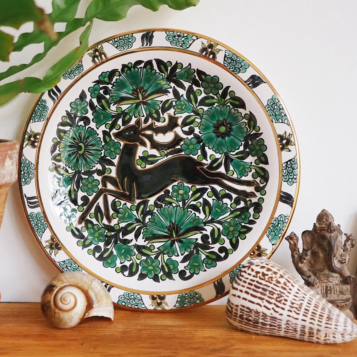 ELAFOS KERAMIK PLATE - GREEK PLATE