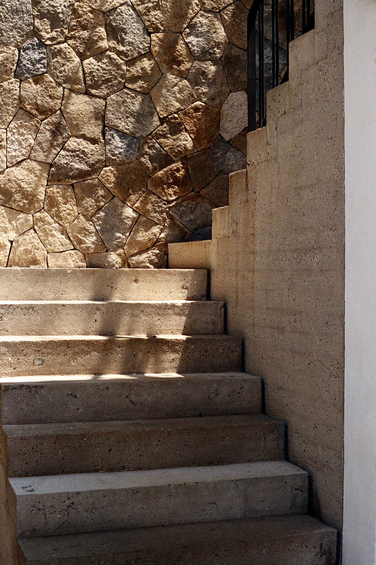 Casa la Distancia Hotel Weekend Concrete Stair Shadows.jpg