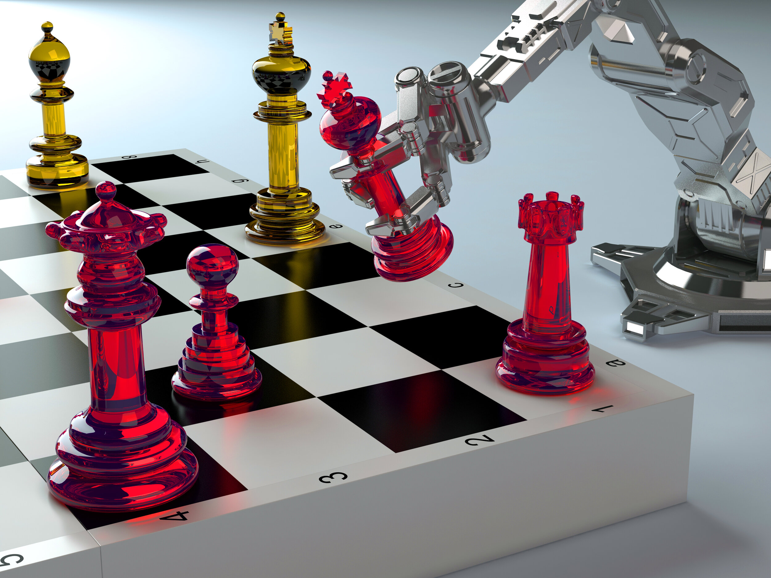 AI Intelligent Chess Man-machine Battle Automatic Magnetic High