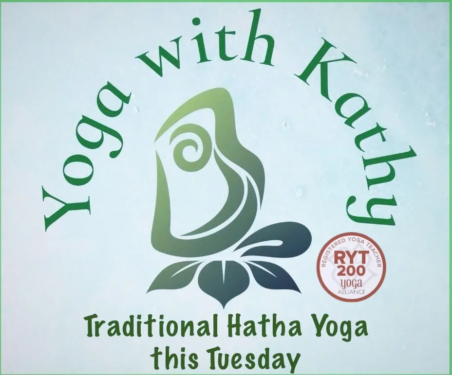 Kathy is teaching this Tuesday, January 27th!
 Kathy is a Certified &amp; Registered 200 Hour Yoga Teacher with Yoga Alliance and has been very active in our yoga community for the last 5 years!  Join her for Traditional Hatha Yoga as she completes h