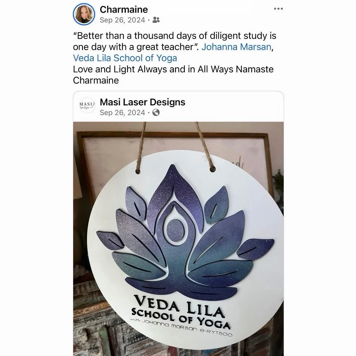 I am so thankful for the experience that I have had as a yoga teacher and for the friendships that I have made and will cherish forever ❤️.