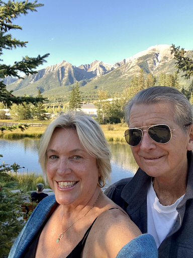 Marlene and Craig in Canmore, Alberta, Canada