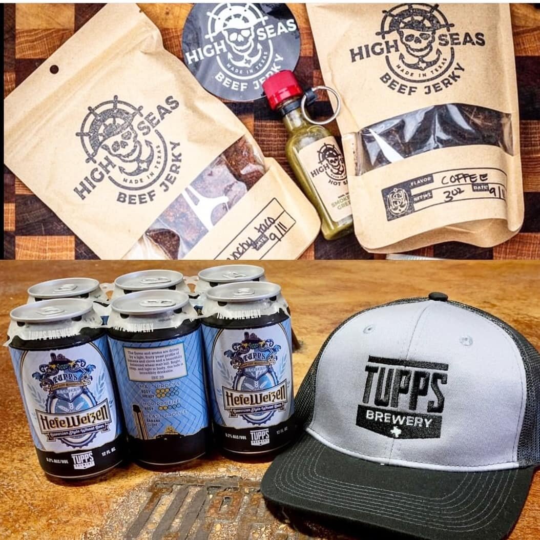 We are super excited for Father's Day! What is better than spending the day with dad? Probably spoiling him with all the great stuff happening @tupps_brewery tomorrow.

In addition to great beer, a given, there is a beef jerky pairing, a mobile barbe