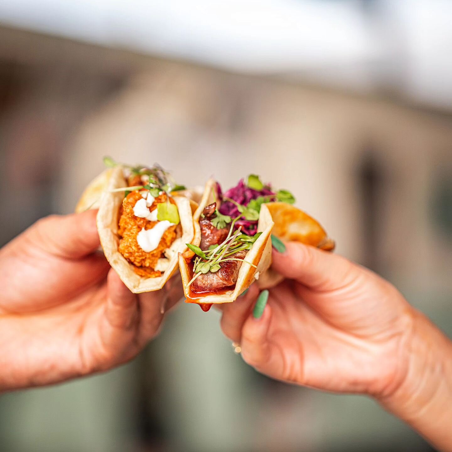 Are you team Buffalo Chicken Taco or Team Blazin Beef Taco? 

📸:@smariefoodtography