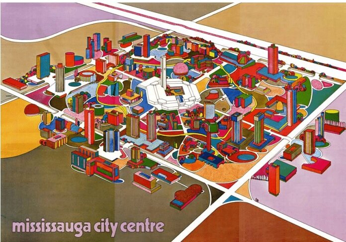 1969 Mississauga City Centre Master Plan