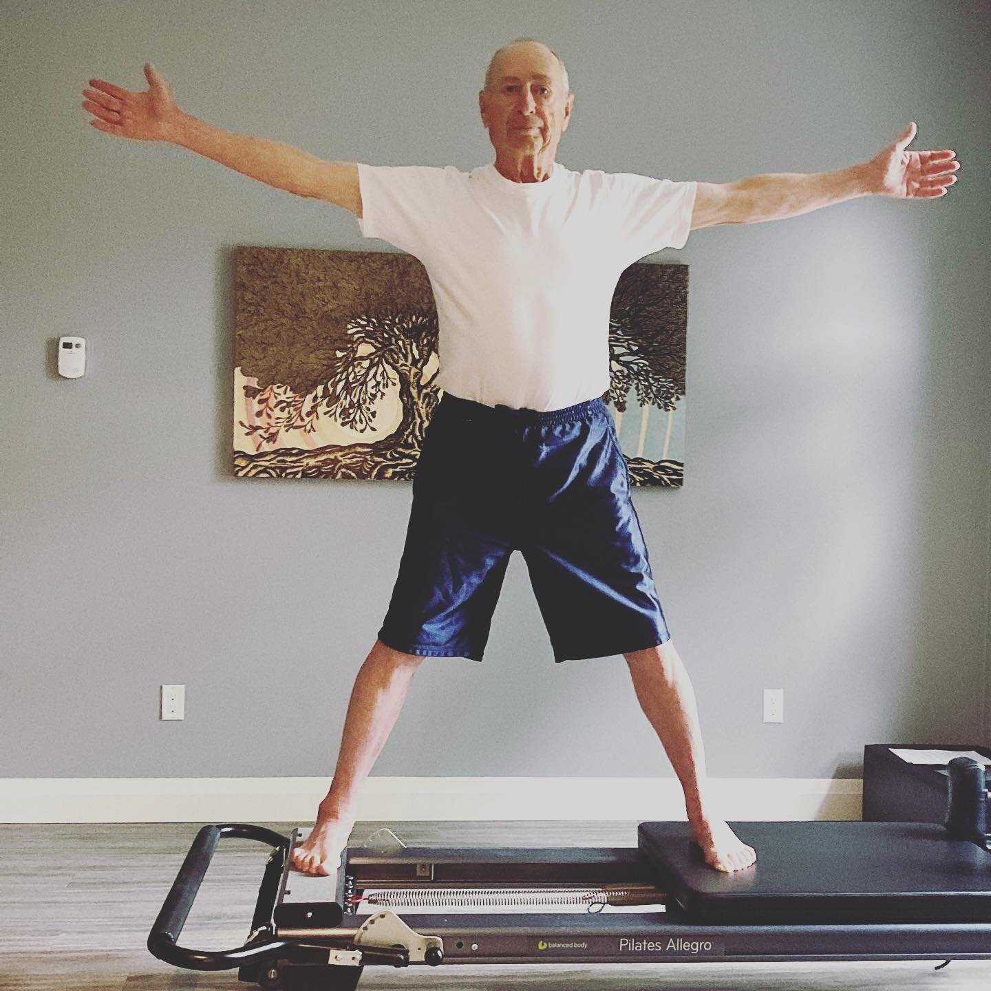 Almost 80 years old and hitting the golf ball further than ever, and all thanks to a weekly customized Pilates program! ⛳️🏌️&ldquo;If your spine is inflexibly stiff at 30, you are old. If your spine is completely flexible at 60, you are young. You a