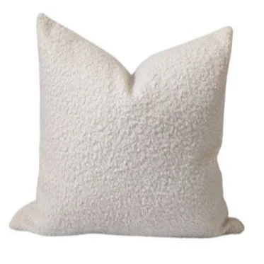 Boucle decorative pillow