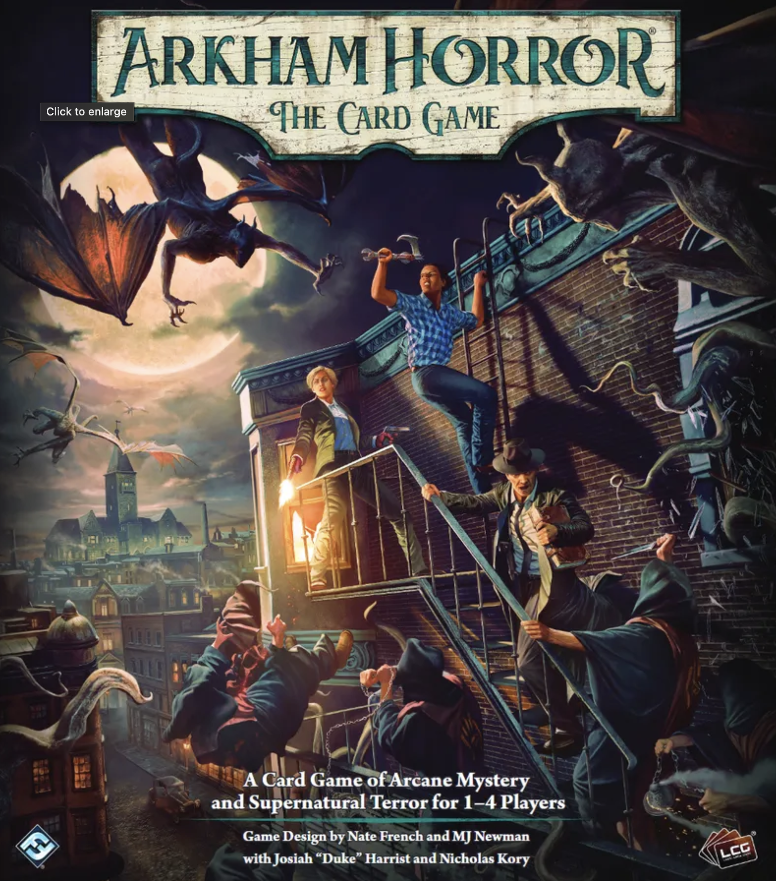 Learn + Play: Arkham Horror: The Card Game