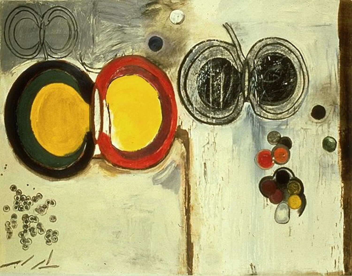 Conjugation. 1986
Oil on linen
85 x 110 inches