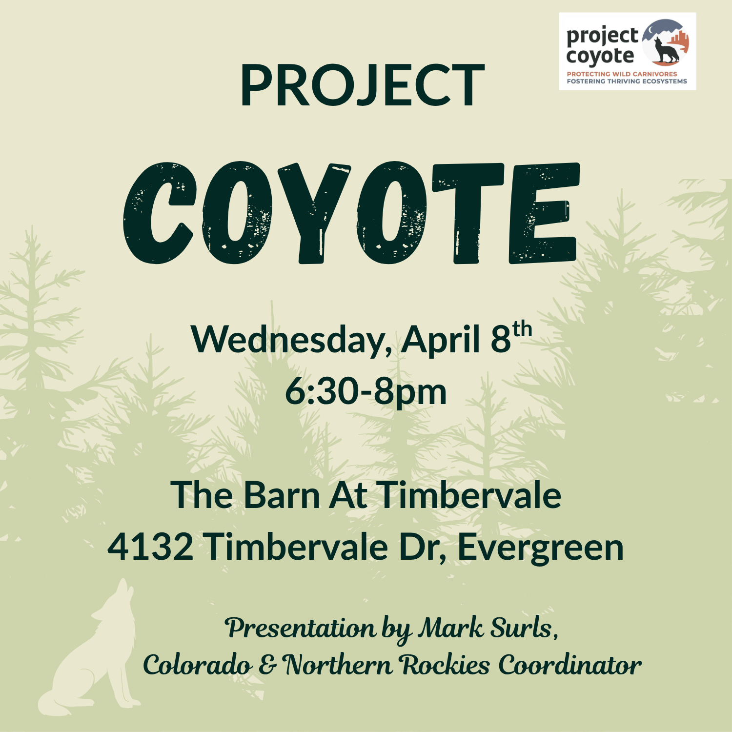 Project Coyote Presentation with Mark Surls