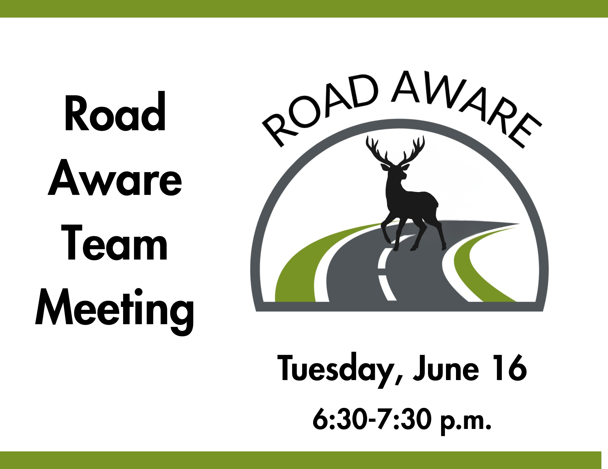 Road Aware Program Meeting 