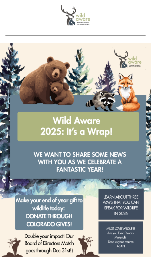 Wild Aware 2025: It's a Wrap!