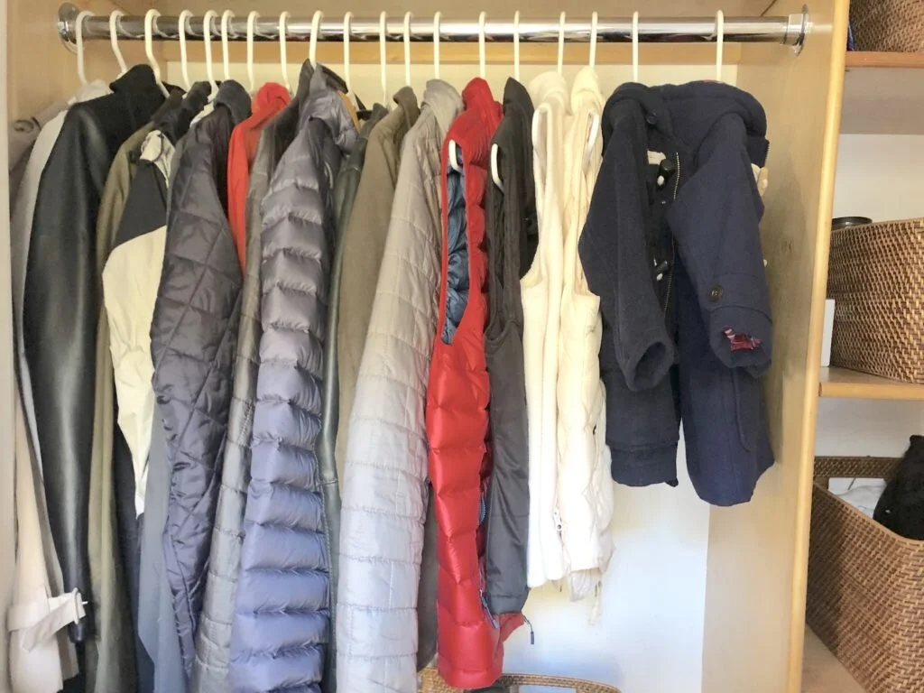 An Organized Coat Closet