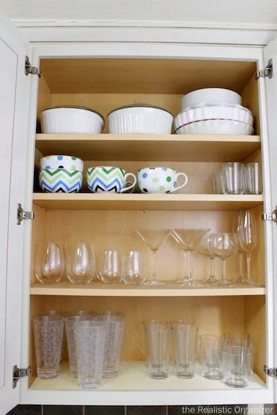 Kitchen Cabinet Organization