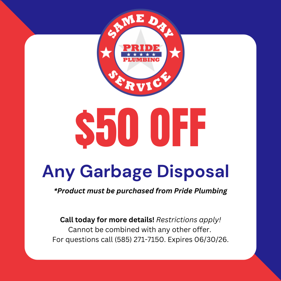 Save $50 on Any Garbage Disposal 