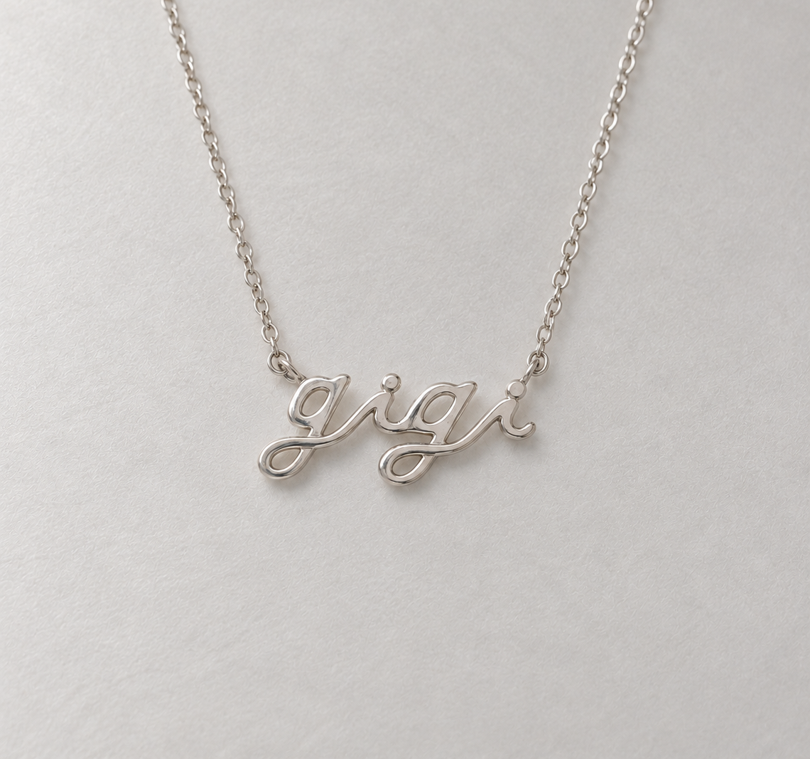 Sterling Silver 'Gigi' Necklace