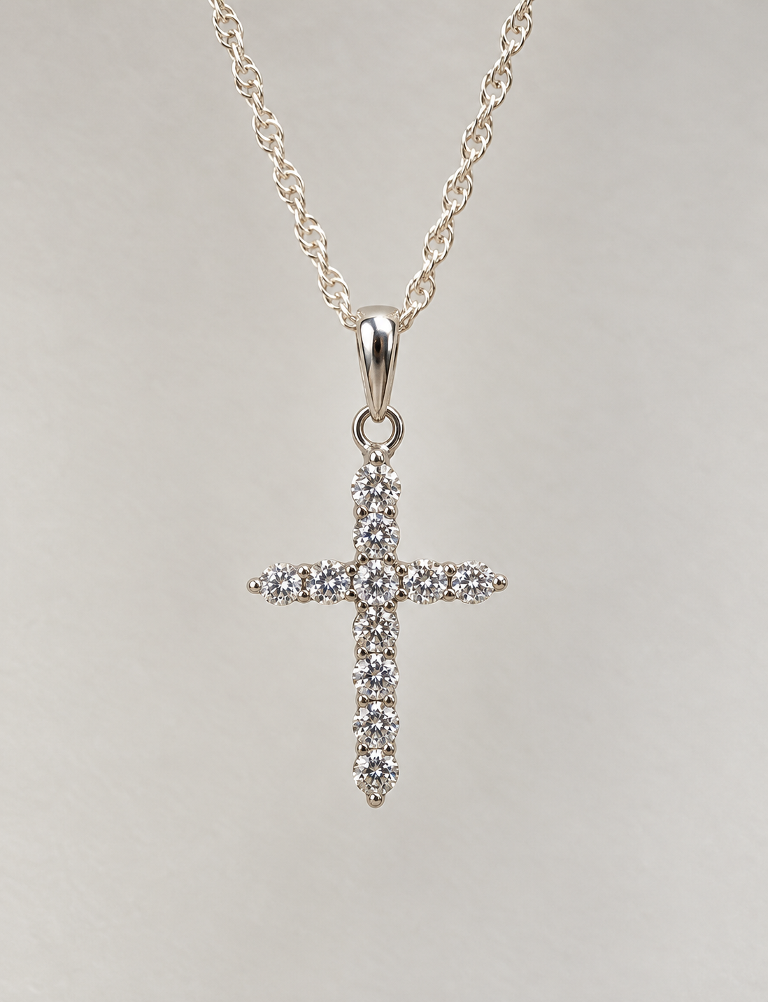 Sterling Silver Cross Necklace